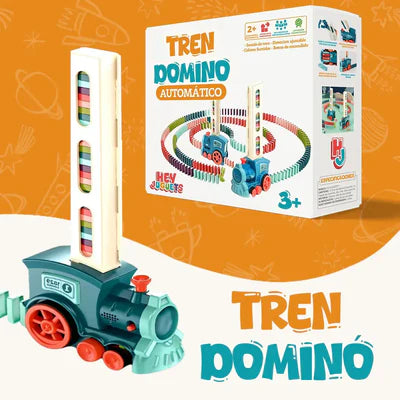 TREN DE DOMINÓ AUTOMÁTICO PARA NIÑOS - ¡Más vendido del 2024!