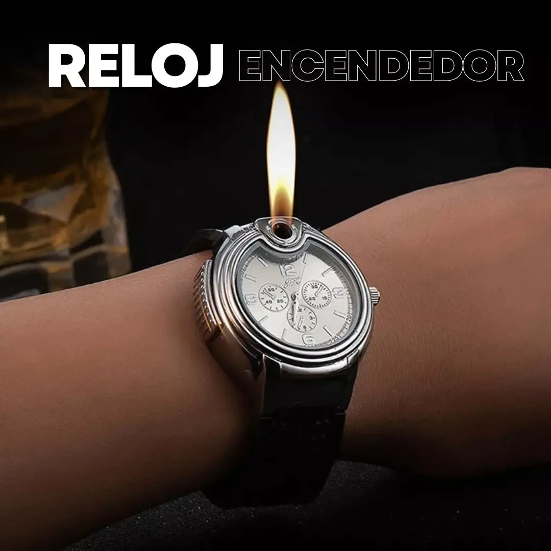 Reloj con Encendedor recargable ⌚🔥